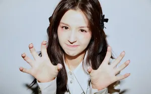 哈妮克孜清新少女风写真图片_3
