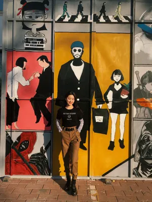 吴曼思随性私服街拍照图片_1