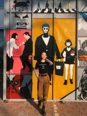 吴曼思随性私服街拍照图片_3