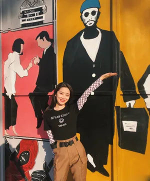 吴曼思随性私服街拍照图片_5