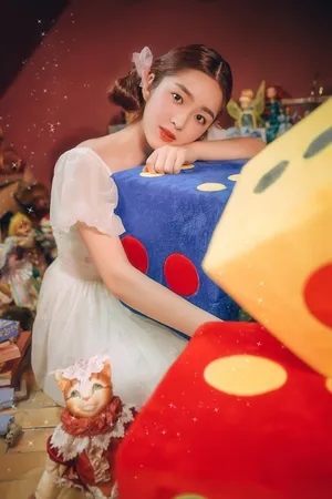吴曼思粉嫩少女感甜美写真图片_6