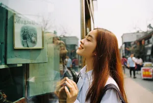 吴曼思老街古巷清新街拍写真图片_4