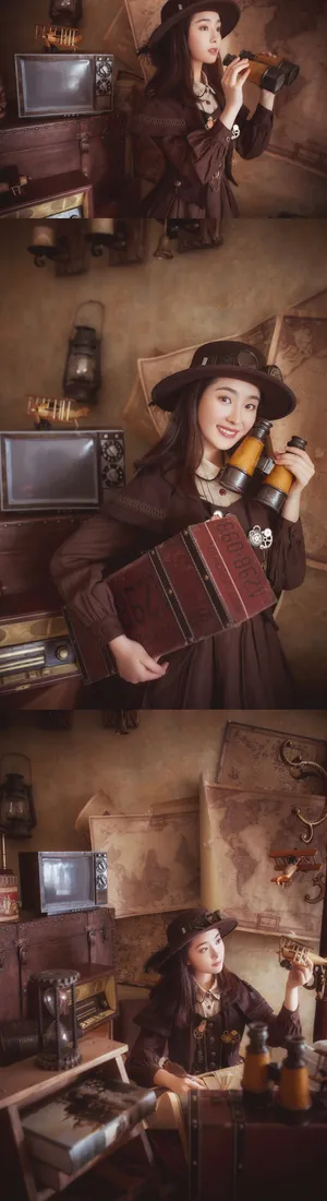 吴曼思欧美复古风情写真图片_8