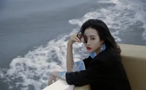 王梓薇少女风甜美写真图片_3