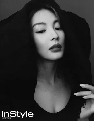 张雨绮酷飒性感大片写真图片_8