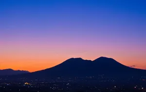 蓝色调的自然美景图片_10