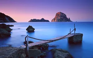 蓝色天空唯美风景桌面壁纸_8