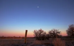 蓝色天空唯美风景桌面壁纸_11