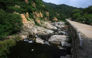山东桃花峪风景桌面壁纸_9