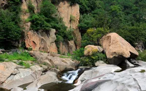 山东桃花峪风景桌面壁纸_12