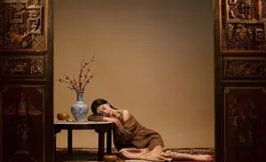 关芯中国风复古性感写真图片_6