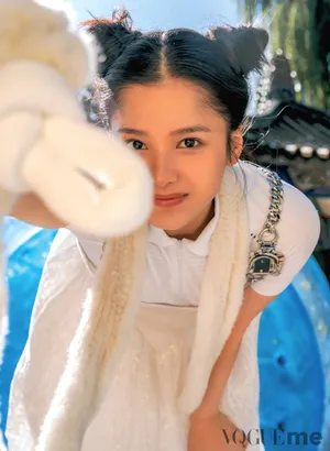 张婧仪哪吒头可爱俏皮写真图片_8