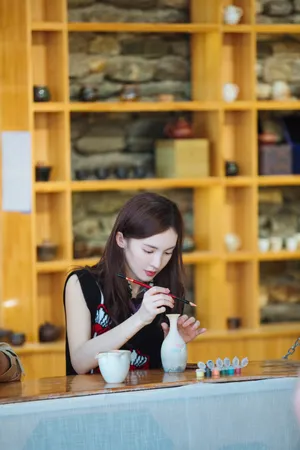 金晨《女儿们的恋爱》甜美剧照图片_14