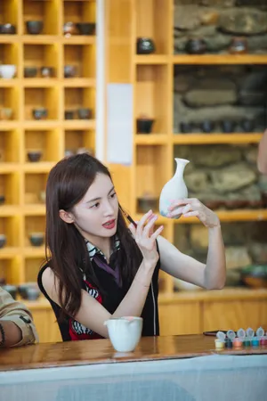 金晨《女儿们的恋爱》甜美剧照图片_15