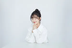 郑湫泓甜美可爱生日写真图片