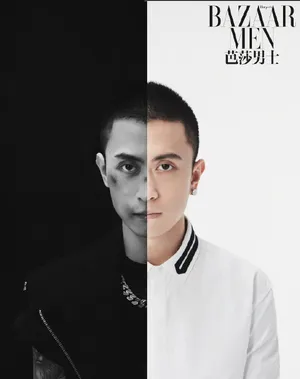 秦奋酷飒时尚大片写真图片