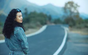 李梦性感摩登女郎写真图片_13