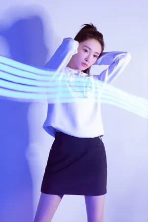 吴谨言高马尾性感甜酷写真图片_5