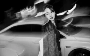 许龄月性感靓丽夜景写真图片_6