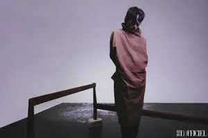 易烊千玺紫色挑染鲻鱼头大片写真图片_7