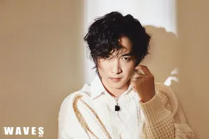 陈晓复古卷发造型写真图片_6
