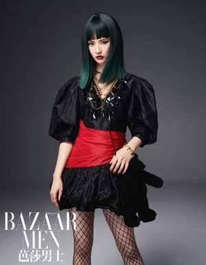 硬糖少女刘些宁京剧妆时尚写真图片_3