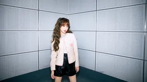虞书欣双马尾粉嫩少女感写真图片_1