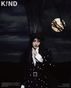 吴宣仪高级神秘机械暗黑风写真图片_2