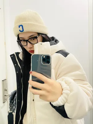 戴萌温暖冬装私服自拍照图片_2
