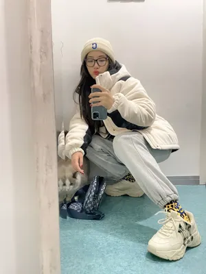 戴萌温暖冬装私服自拍照图片_3