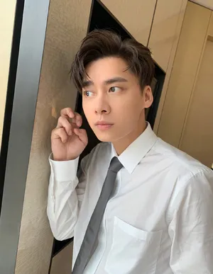 李易峰格纹西装自拍帅照图片_7