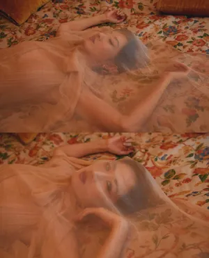 刘敏涛薄纱长裙妩媚性感写真_2