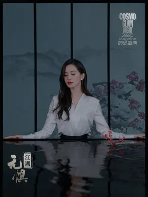 刘诗诗优雅干练江湖无惧写真图片_2