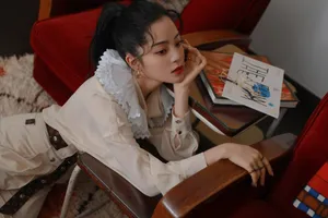 欧阳娜娜时尚复古写真图片_6