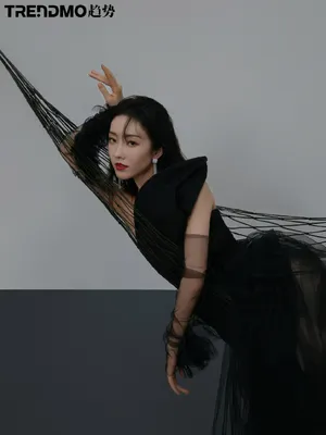 宣璐黑白双面摩登大片写真图片_6