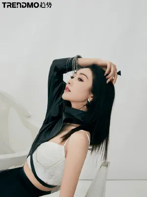 宣璐黑白双面摩登大片写真图片_10