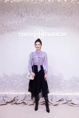 江疏影温婉香芋紫品牌活动图片_7