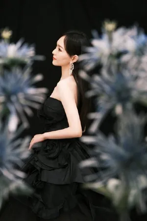 性感高冷女神唐嫣抹胸短裙写真图片_6