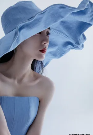 张碧晨抹胸裙性感靓丽写真图片_6