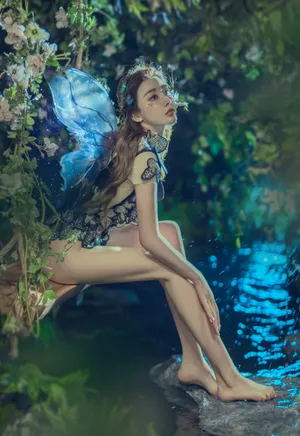 周麟嘉精灵cos大胆性感写真大片_4