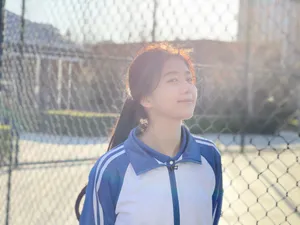 李凯馨清纯甜美校服写真图片_3