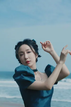 娄艺潇复古长裙风情万种写真图片_7