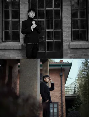 陈若轩俊朗帅气西装写真图片_9