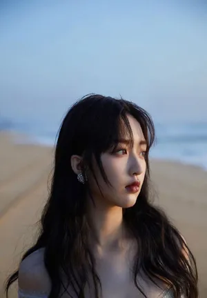性感美女邓恩熙星光长裙迷人写真_4