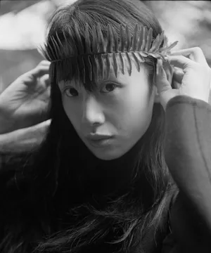 李梦慵懒冬日日系户外写真图片_2