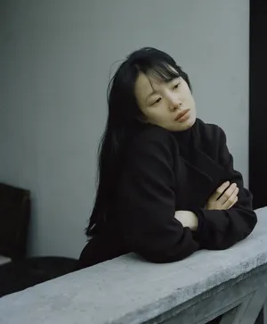 李梦慵懒冬日日系户外写真图片_12