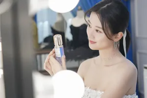 乔欣白裙优雅品牌活动图片_3