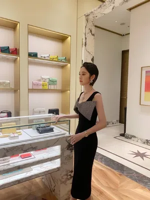 唐艺昕小礼服端庄秀雅活动照图片_6