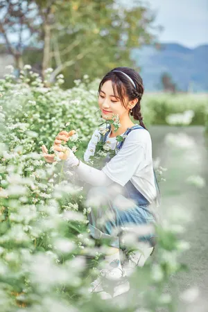清纯美女邢菲耀眼写真图片