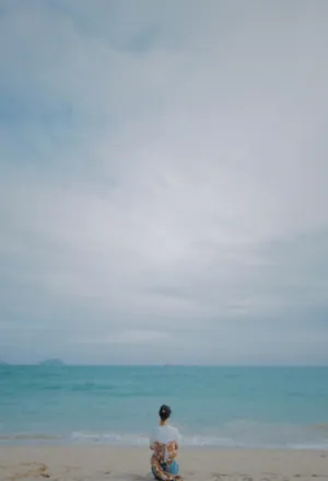 刘雯碎花长裙时尚文艺美照图片_8